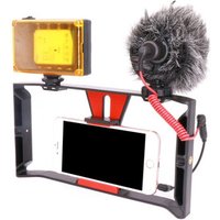 Handheld Phone Video Rig for iPhone 7 smartphone Video bloger