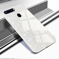 Simple Case For OPPO F9 Case Conch Shell Phone Cases For OPPO A5 F9 Tempered Glass Back Cover Coque Capa