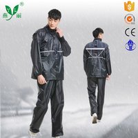 230D Oxford Motorcycle Rain Suit Black Blue or Pink