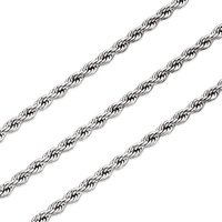 stainless steel rope chain for pendant