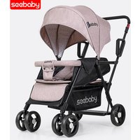 China best selling twin baby stroller fold reclining seat baby carriage