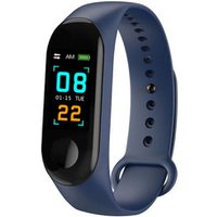 M3 Smart Band IP67 Waterproof Fitness Tracker Smart Bracelet M3 Plus Real-time Heart Rate Monitor Wristband