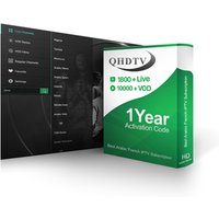 IPTV Enigma2 IPTV Arabic French 1 Year QHDTV Code Subscription 1800 Channels