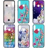Free Sample Glossy Shine back cover cell phone case for itel,mobile shell custom printed phone case for tecno case c9 c8 y2