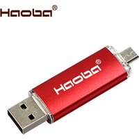 2 in 1 OTG memory stick 4gb 64gb usb 2.0 metal usb flash drive otg 32gb 16gb 8gb real capacity u disk cheap price for phone