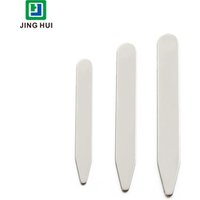 Engraved Stainless Steel Collar Stays