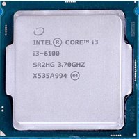 Original cheapIntel Core i3 6100 Processor 3.7GHz 3MB Cache Dual Core Socket LGA 1151 Qual Core Desktop I3-6100 CPU
