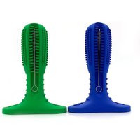 Durable Rubber Dog Toothbrush Stick Medium