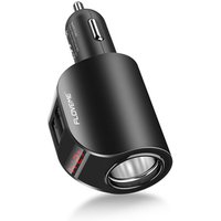 Free Shipping 3.1A Dual Ports USB Car Charger with LED Display FLOVEME 2019 New Car Phone Charger