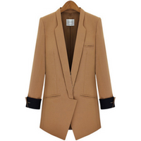 Autumn One Button Formal Blazer Jacket