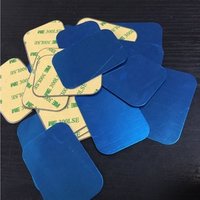 45mm*65mm Metal Plate Disk for Magnetic Car Holder Iron Sheets Sticker for Magnet Mobile Phone Holder Car Air Mount Stand