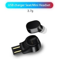 Portable Wireless Bluetooth Headset X12 Car Bluetooth Headphone USB Magnetic Charging Mini Bluetooth Earphone Sport Headset