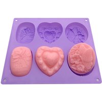 BHD New DIY 3D Silicone Soap Mould
