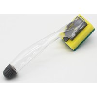 Multipurpose kitchen dish cleaning washing sponge brush with soap dispenser