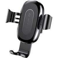 Baseus Hot Selling Qi Wireless Charger Car Mount Fast wireless charger carMobile Phone Holder For iPhone X/XS Max /Samsung
