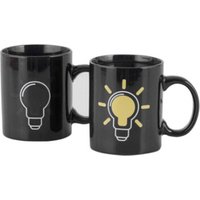 11oz black magic coffee mug,ceramic color change mug,heat resistant coffee mugs.