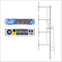 600W Professional FM Broadcast Radio Transmitter + DP100 1/2 wave four bay dipole antenna + 30 meters cable with connectors kit