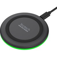 Yootech fast charge wireless charger 7.5W Compatible with iPhone XS MAX/XR/XS/X/8/8 Plus,10W Compatible Galaxy S10/S10 Plus/S10E