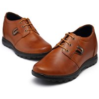 Online Hot Sale Men's 7 cm Height Increasing Dress Shoes Formal Casual Round Toe Office Man Shoes Fashion Cow Oxford Shoes Men