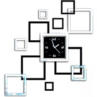 Modern Luxury DIY Removable Mirror Wall Clock