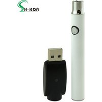 2018 vape battery 510 thread cbd vape pen 350mah adjustable voltage preheat battery cbd oil