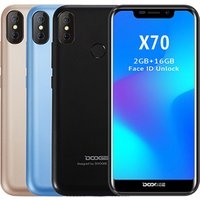 2019 online shopping new arrival mobile phones DOOGEE X70 2GB 16GB smart phone mobile phone