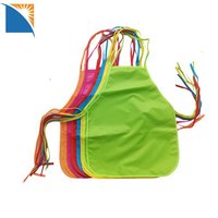 Kids Crafts Apron Colorful Bib Waterproof Sleeveless Art Apron for Painting Drawing Children school apron
