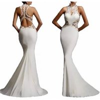 Hot Sale Sexy Bodycon Backless Women Long Evening Dress