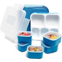 Fun Life Bento Lunch Box 5 Compartment Insulated Leakproof Meal Prep Container Eco-Friendly Reusable for Men Women Adults Kid