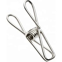 Stainless steel spring clip custom metal clothes pegs cloth clip peg spring clothespin spring
