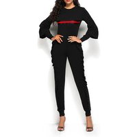 Ruffled Long Sleeve Jumpsuit Spring & Autumn