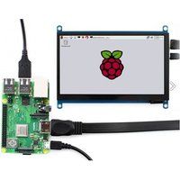 LCD(H) 1024x600 IPS Capacitive 7 inch Raspberry Pi 3 Touch Screen Display for Raspberry Pi 3 &Banana Pi BB Black