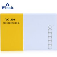 320x240 Pixel Lowest price smart home mini led pocket projector YG300 Lithium Battery