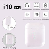 Original i10 TWS Wireless Bluetooth 5.0 Earphone Sports Sweatproof Headphone Touch Portable Earbuds for i12 i20 i30