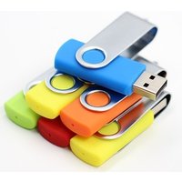 USB2.0/3.0 swivel U disk 4gb 8gb 16gb 32gb rotating USB flash drive disk red black yellow white blue golden