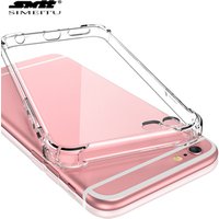 For iphone Case Transparent Silicon Soft TPU Clear Anti Falling Back Case Cover Mobile Phone Case For iphone 6