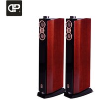 DX-2 high end hi fi floor standing speakers with 4 ways home theater speaker in wood cabinet made in China factory