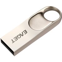 EAGET USB Flash Drive 8/16/32GB 64GB PenDrive USB Key Ring Pendrive Flash Memory Stick Drive U Disk Storage Stick for PC Laptop