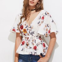 Elegant Chiffon Ruffle Blouse