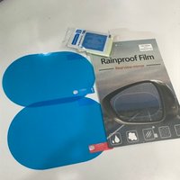 150*100mm Rearview mirror anti fog film rain proof oval film for SUV car mirror