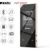 2018 RUIZU D05 Metal mp3 Player Portable Audio Bluetooth Sport Mp3 Music Player With 16GB Built-in Speaker FM Radio Support TF