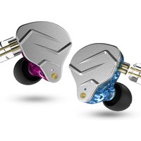 KZ ZSN Pro Metal headphone1BA+1DD Hybrid technology HIFI Earbuds In Ear Monitor sport kz earphone