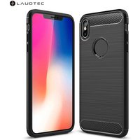 Carbon Fiber Soft Tpu Back Cover Phone Case For Iphone Xs Max