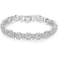 LUOTEEMI Designer CZ Size Adjustable Bracelet Cubic Zirconia Jewelry Bracelets Jewelry