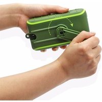 2019 Trending New Arrival energy saving 3 in 1 camping hand crank mobile phone charger with dual usb output