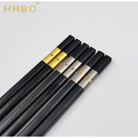 Linear decoration gorgeous chinese Japanese reusable baby chopsticks for sushi