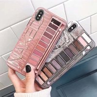 Beautiful Young Girl Style Eye Shadow Phone Case For iPhone Accessories Useful Shockproof For iPhone IMD Printed Phone Case