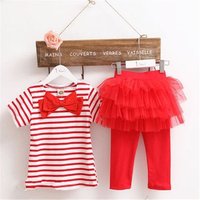 Ruffle Top Clothing Set