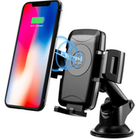 Qi Certificated Car Wireless Fast Charger Dashboard Car Mount Phone Holder For iPhone Xs MAX/XS/XR/ Galaxy S9 Plus/ S9 /S8 Plus