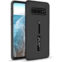 Shockproof Skin Texture Metal Stents Protective s10 Case For Samsung Galaxy Phone